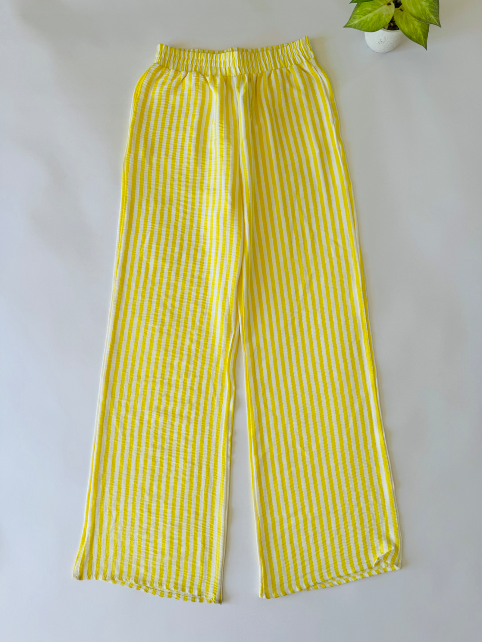 Pantalón Capri - Amarillo