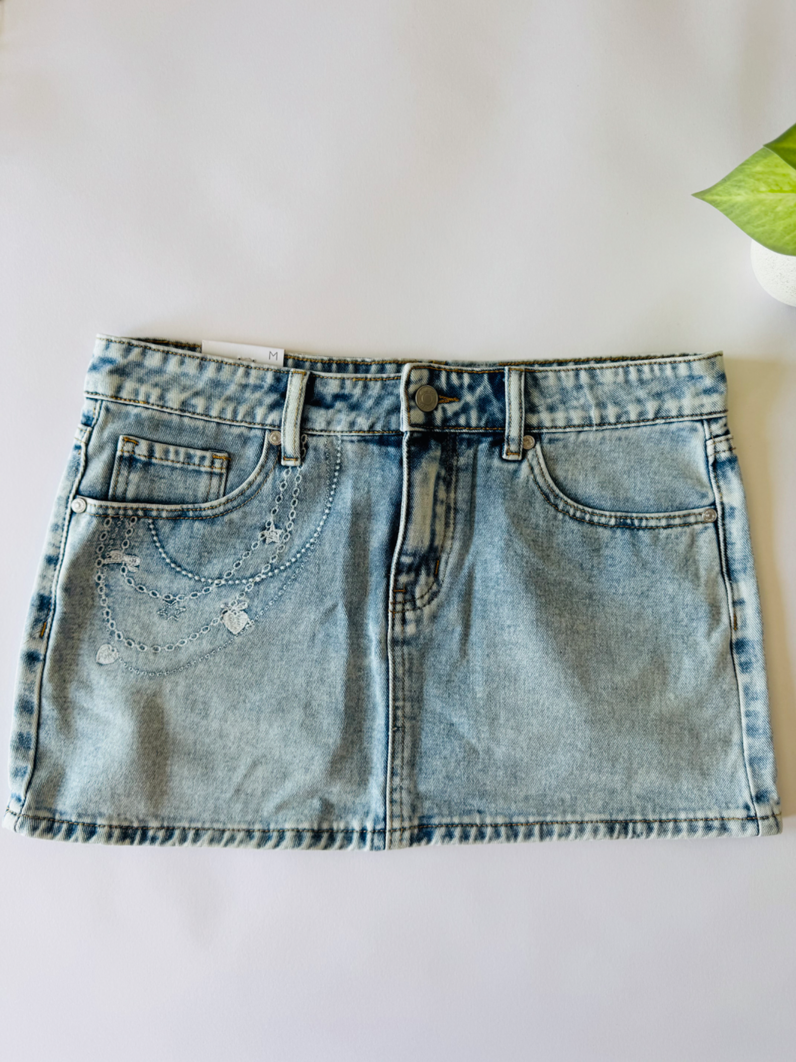 Falda Denim Blue Charms